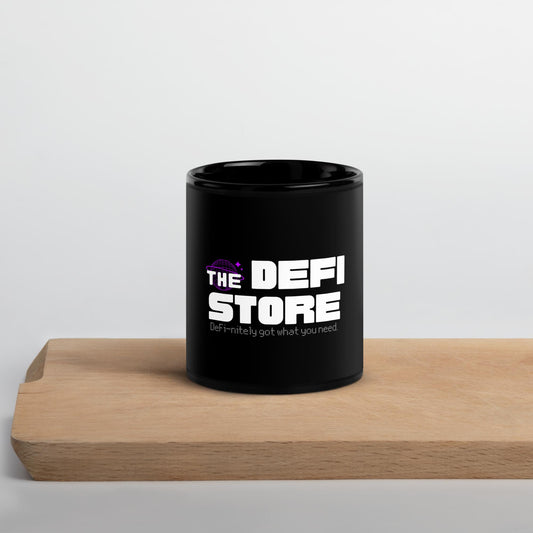 TDS Black Glossy Mug