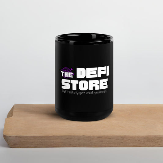 TDS Black Glossy Mug